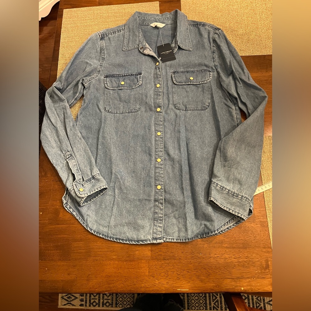 New! ‎ Lucky Brand Button Down top